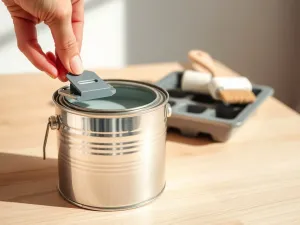 Przytulna, minimalistyczna sypialnia w pastelowych barwach sprzyjających wyciszeniu i zdrowemu, regenerującemu snu.